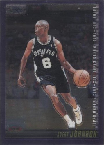 2000-01 Topps Chrome - Avery Johnson #147