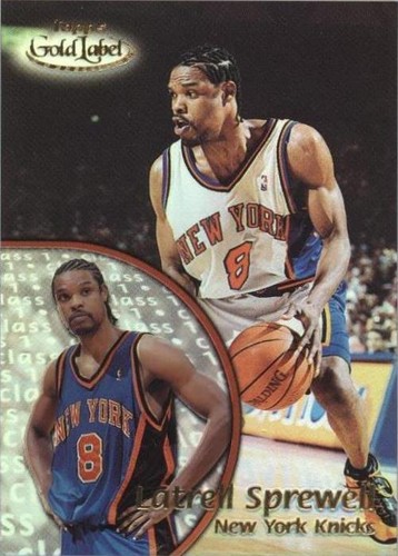 2000-01 Topps Gold Label - Latrell Sprewell #51