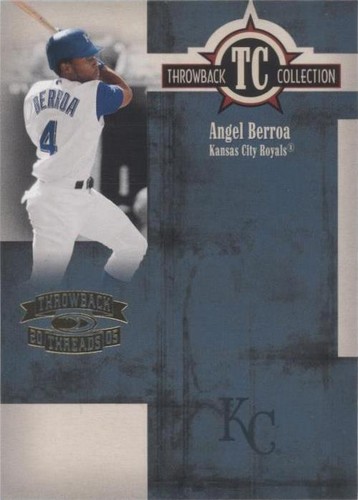 2005 Donruss Throwback Threads - Angel Berroa #TC-4
