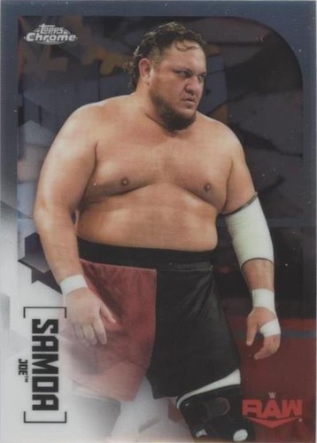 2020 Topps Chrome WWE - Samoa Joe #56