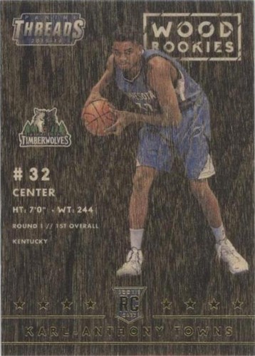 2015-16 Panini Threads - Karl-Anthony Towns #258