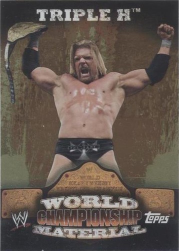 2010 Topps WWE - Triple H #W4