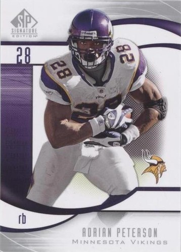 2009 SP Signature Edition Adrian Peterson #138