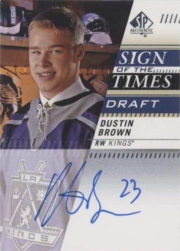 2019-20 SP Authentic - Dustin Brown #SOTTD-DB