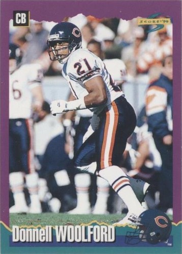 1994 Score Donnell Woolford #58
