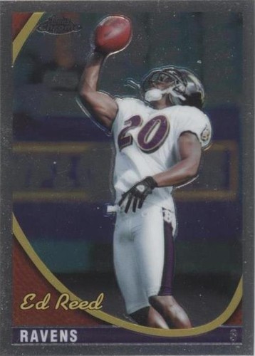 2005 Topps Chrome Ed Reed #TB39