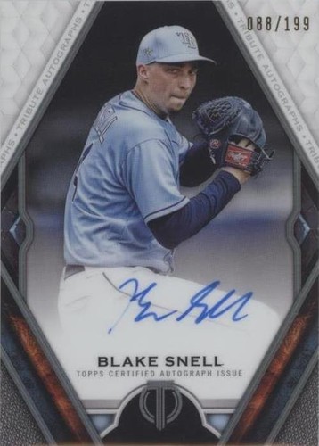2021 Topps Tribute - Blake Snell #TA-BSN