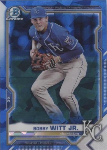 2021 Bowman Chrome Sapphire Edition - Bobby Witt Jr. #BCP-193