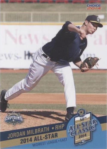 2014 Choice Midwest League All-Stars - Jordan Milbrath #22