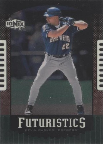 2000 Upper Deck Ionix - Kevin Barker #86