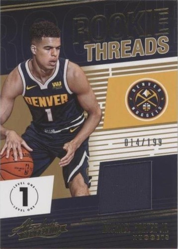 2018-19 Panini Absolute Memorabilia - Michael Porter Jr. #RT-MPJ