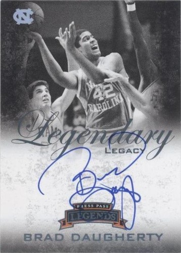 2008-09 Press Pass Legends - Brad Daugherty #LL-BD