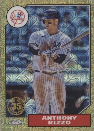 2022 Topps Series 1 - Anthony Rizzo #T87C-7