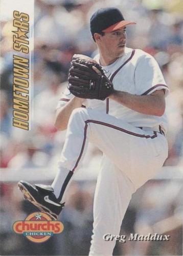 1994 Church's Chicken Hometown Stars - Greg Maddux #4