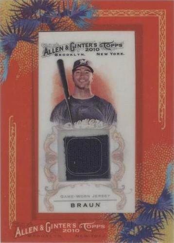 2010 Topps Allen & Ginter's - Ryan Braun #AGR-RB