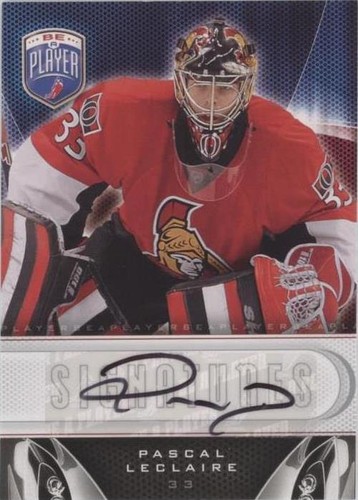 2009-10 Upper Deck Be a Player - Pascal Leclaire #S-PL