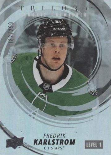 2022-23 Upper Deck Trilogy - Fredrik Karlstrom #234