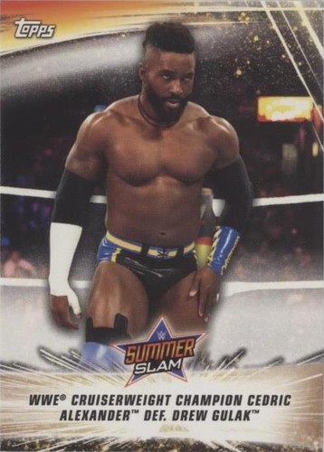 2019 Topps WWE Summerslam - Cedric Alexander #92