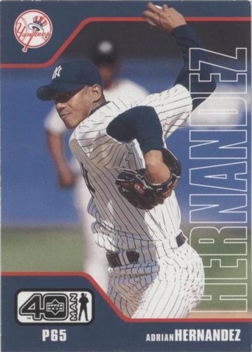 2002 Upper Deck 40 Man - Adrian Hernandez #438