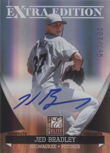 2011 Donruss Elite Extra Edition - Jed Bradley #P-25