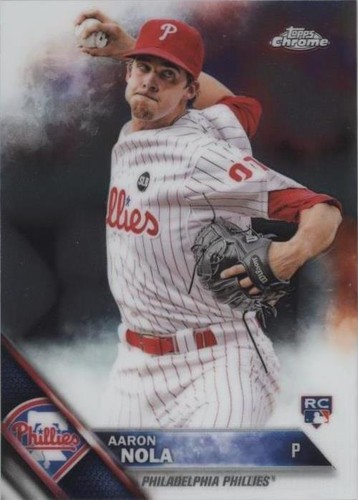 2016 Topps Chrome - Aaron Nola #114