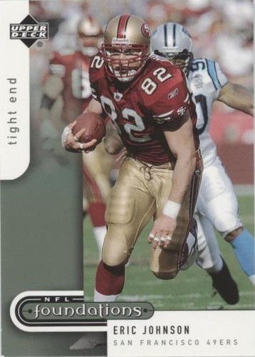 2005 Upper Deck NFL Foundations Eric Johnson #84