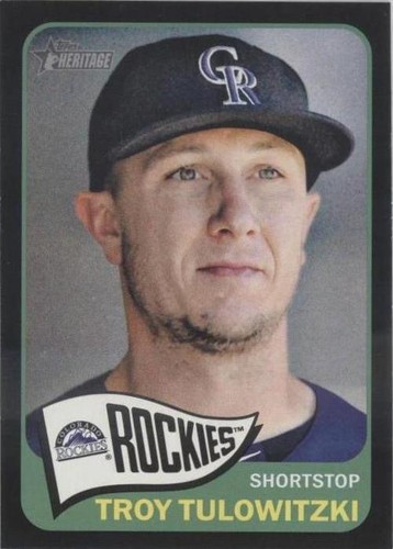 2014 Topps Heritage - Troy Tulowitzki #THC-487