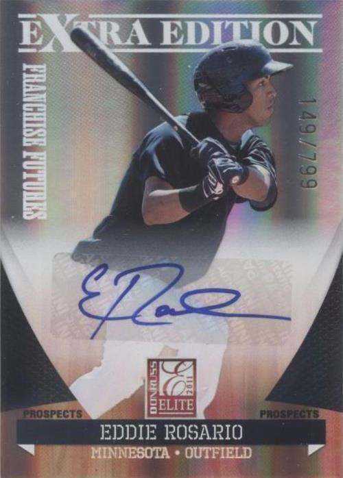 Donruss Elite 2011 edición extra - Eddie Rosario #186