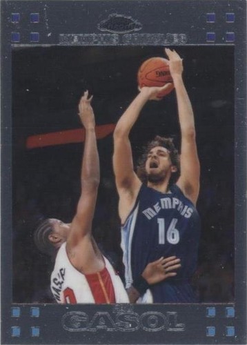 2007-08 Topps Chrome - Pau Gasol #16