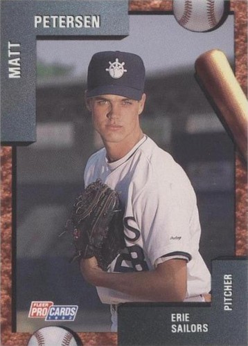 1992 Fleer ProCards Minor League - Matt Petersen #1620