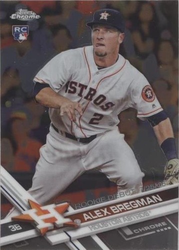 2017 Topps Chrome Update - Alex Bregman #HMT60