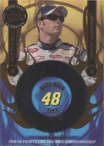 2004 Press Pass - Jimmie Johnson #HTR 3