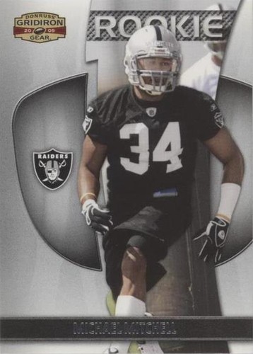 2009 Donruss Gridiron Gear Michael Mitchell #175