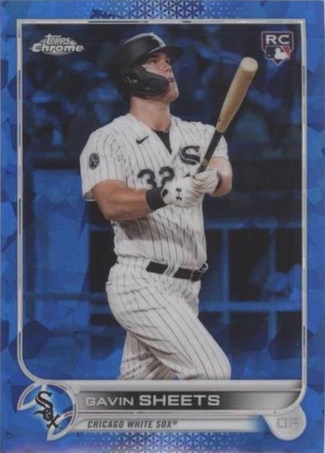 2022 Topps Chrome Sapphire Edition - Gavin Sheets #12