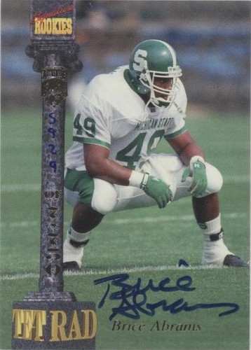1994 Signature Rookies Tetrad Brice Abrams #5