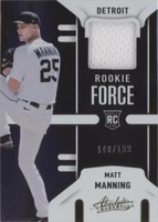 2022 Panini Absolute - Matt Manning #RF-MM