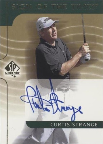 2003 SP Authentic - Curtis Strange #CS