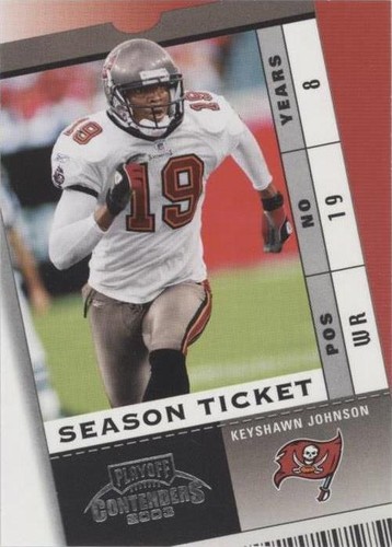 2003 Playoff Contenders Keyshawn Johnson #88