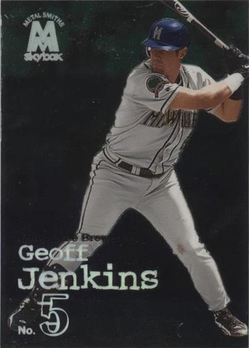 1999 Skybox Molten Metal - Geoff Jenkins #28