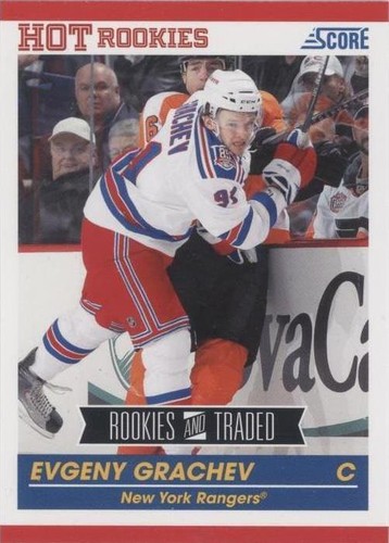 2010-11 Score Rookies & Traded - Evgeny Grachev #626