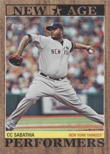 2011 Topps Heritage - C.C. Sabathia #NAP-8