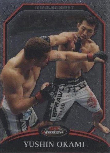 2011 Topps Finest UFC - Yushin Okami #40