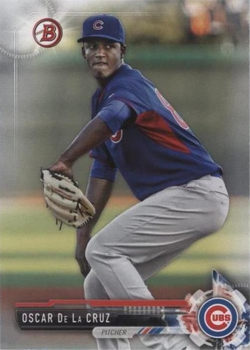 2017 Bowman - Oscar De La Cruz #BP72