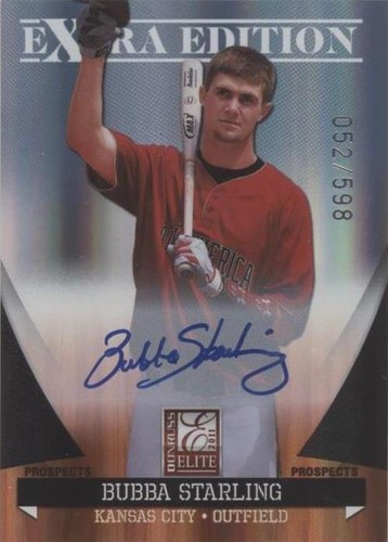 2011 Donruss Elite Extra Edition - Bubba Starling #P-10