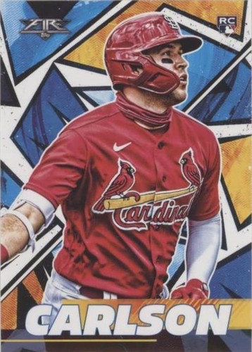 2021 Topps Fire - Dylan Carlson #17