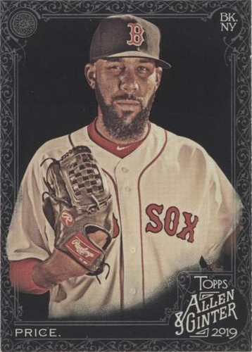2019 Topps Allen & Ginter's X - David Price #101