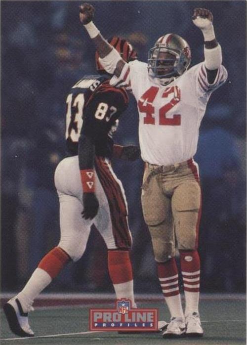 1992 Pro Line Mobil Ronnie Lott #13