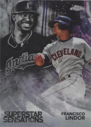 2025 Topps Chrome Francisco Lindor Ultra Violet AllStars #UV
