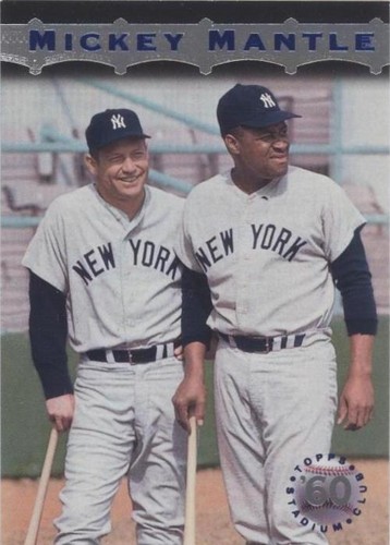 1996 Topps Stadium Club - Elston Howard Mickey Mantle #MM10