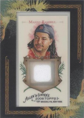 2008 Topps Allen & Ginter's - Manny Ramirez #AGR-MR
